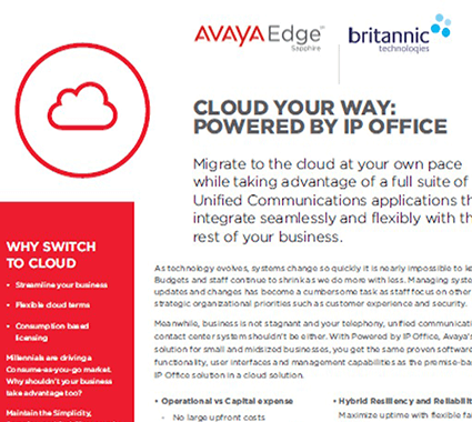 Cloud Your Way Brochure
