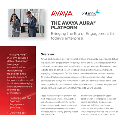 Avaya Aura Contact Centre