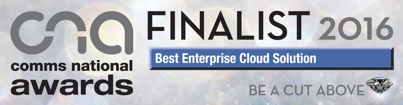 CNA Best Enterprise Cloud Solution Finalist 2016