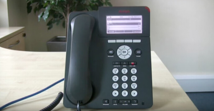 Forwarding calls - Avaya IP Office 96 series telephone